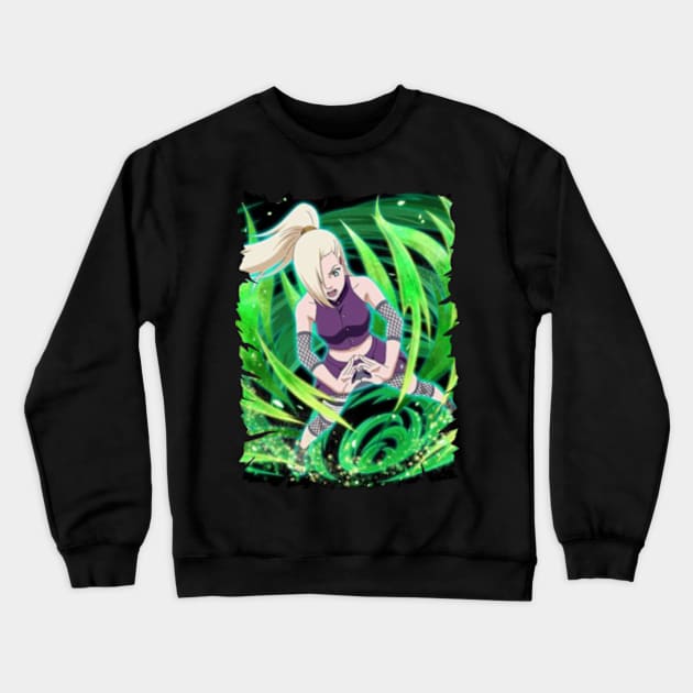 INO YAMANAKA MERCH VTG Crewneck Sweatshirt by funnymushroomz